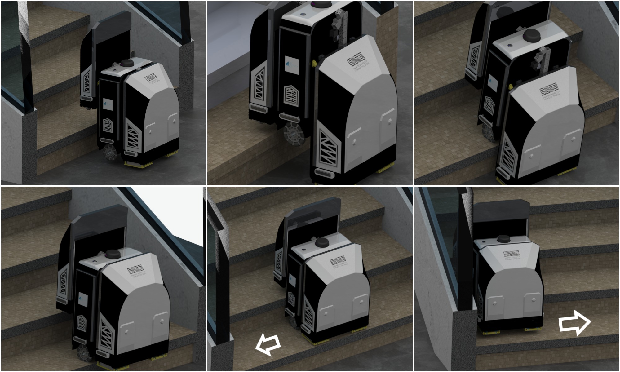 Autonomous Floor and Staircase Cleaning Framework by Reconfigurable sTetro Robot with Perception Sensors
